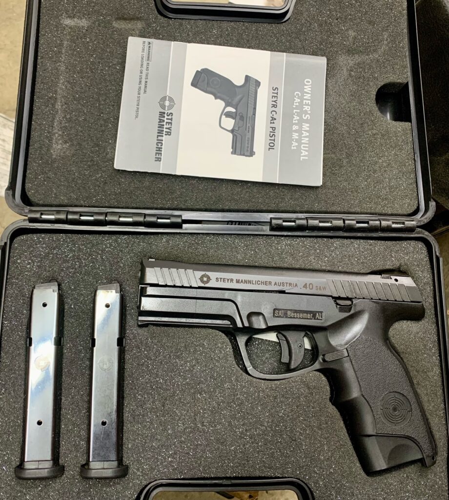 Used L-A1 Pistol 40 cal Pistol L40-A1 LONG
