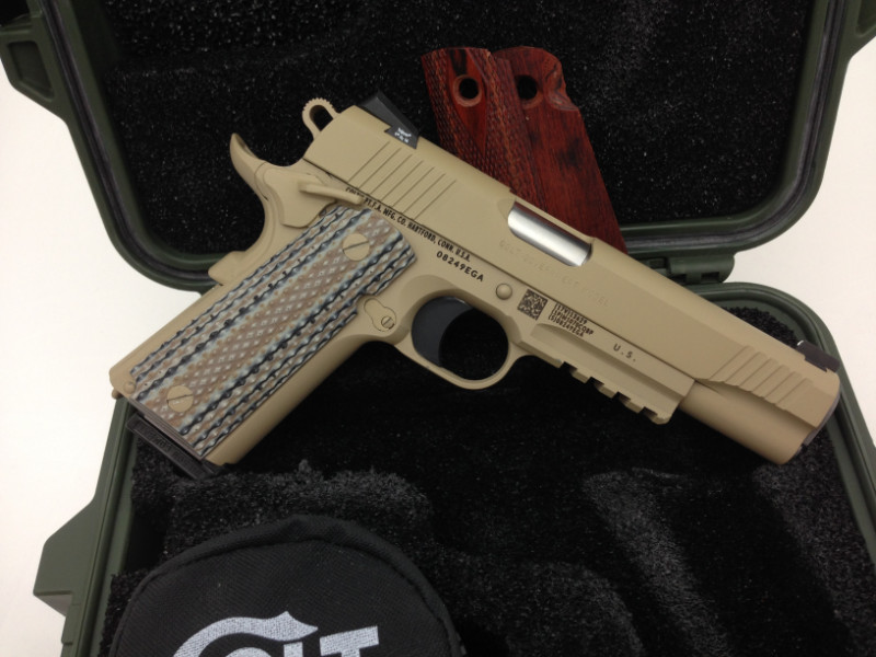 New old stock Colt M45A1 45 ACP Government 1911 w/ Rail and Night Sights