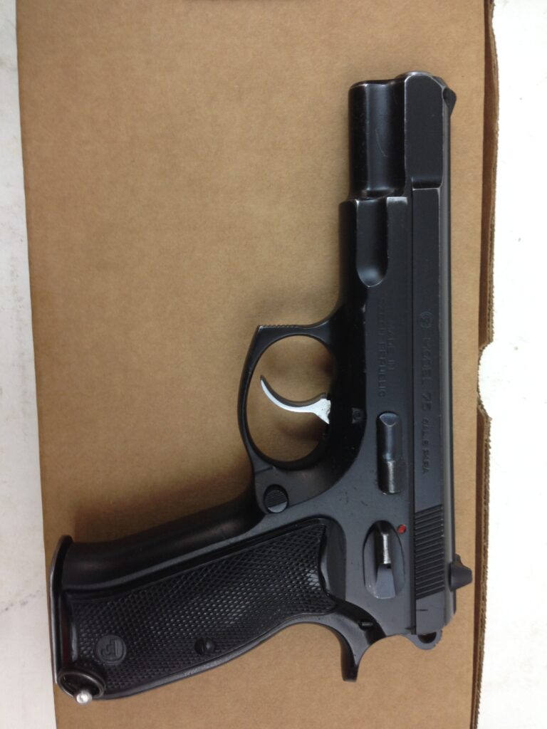 CZ 75 9mm DA 4.75″ Pistol 16rd Experienced