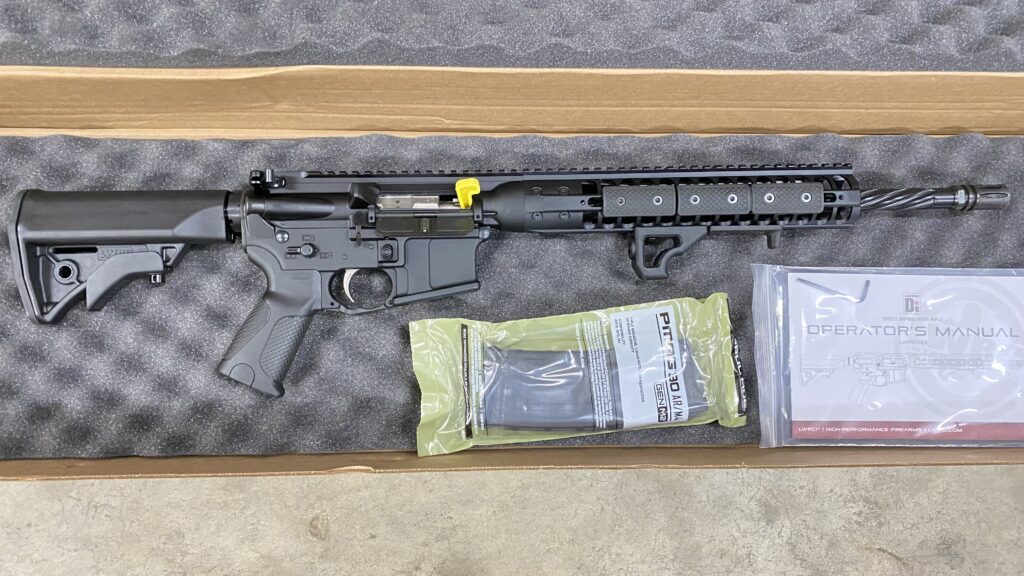 LWRC IC-DI 556 16″ Fluted M6IC Ambi Lower Strike Industries Link MagPul