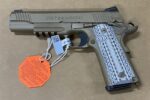 Used Colt 1911 M45A1 45 ACP Zinc Brown Ion Marine Corps Rail Gun O1070M45 US Property Rail Decommisioned - View 3