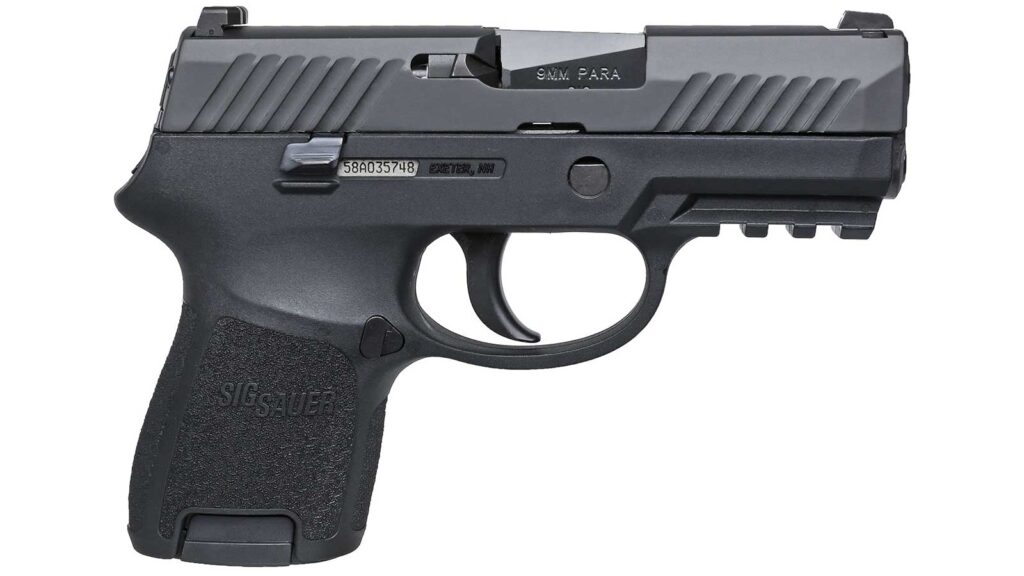 Sig P320 9mm 3.6″ 12rd 320SCR-9-BSS