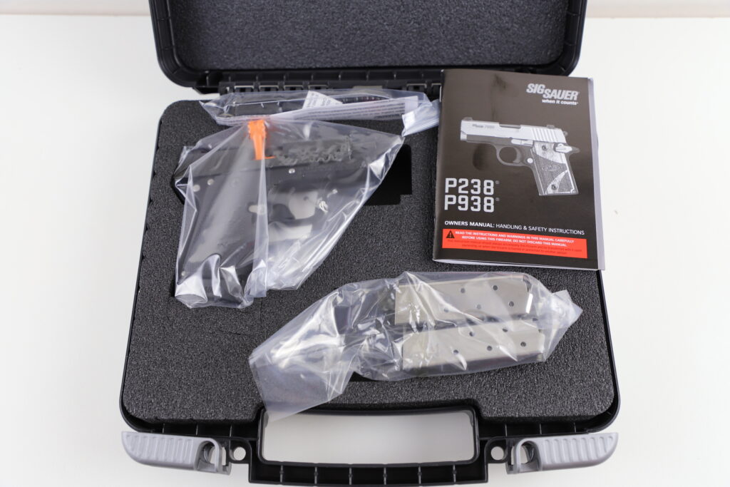 Sig Sauer P238 – .380 ACP, Black, Compact Carry Pistol