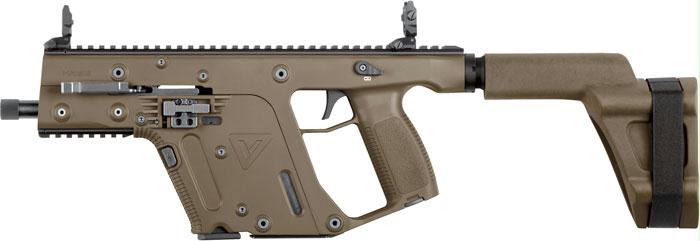 Kriss Vector Sdp Pistol 40sw – G2 Brace 5.5″ Thread 15rd Fde