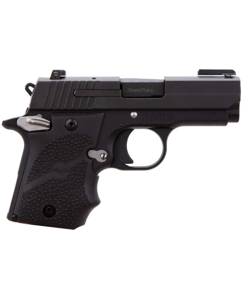 Sig Sauer P938 9mm 6+1 (Hogue Rubber Grip) – 938-9-SPORTS13