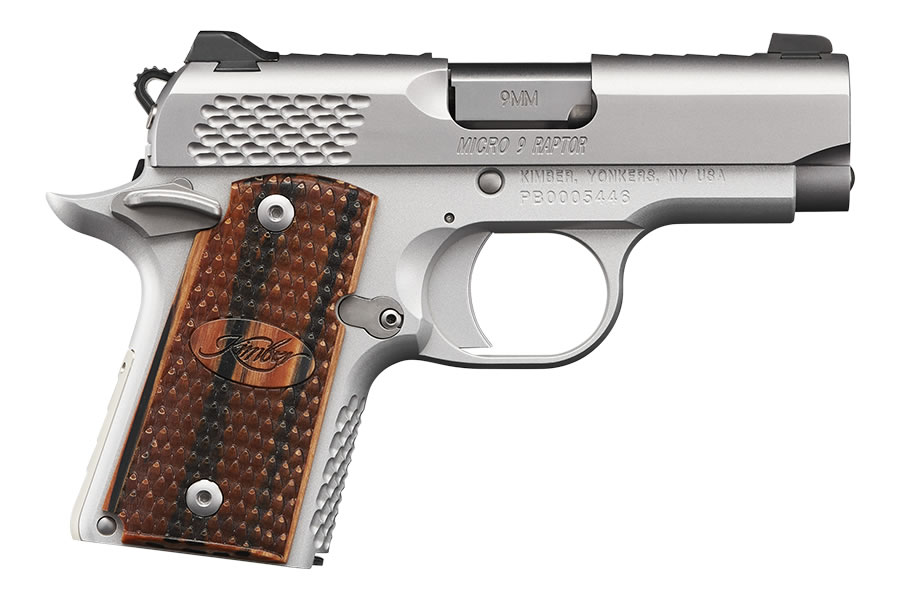 Kimber Micro9 9mm Stainless Raptor 6 Round Capacity 3300109