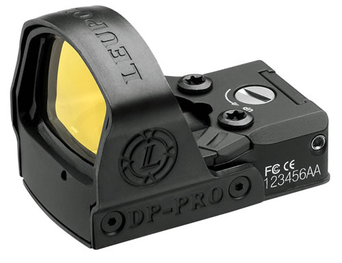 Leupold 119688 DeltaPoint Pro 1x Obj Unlimited Eye Relief 2.5 MOA Black Red Dot Sight