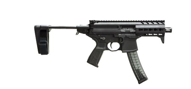 Used Sig Sauer MPX 9mm 4.5″ Barrel W/ Romeo5 Red Dot MPX-K-9-KM-PSB