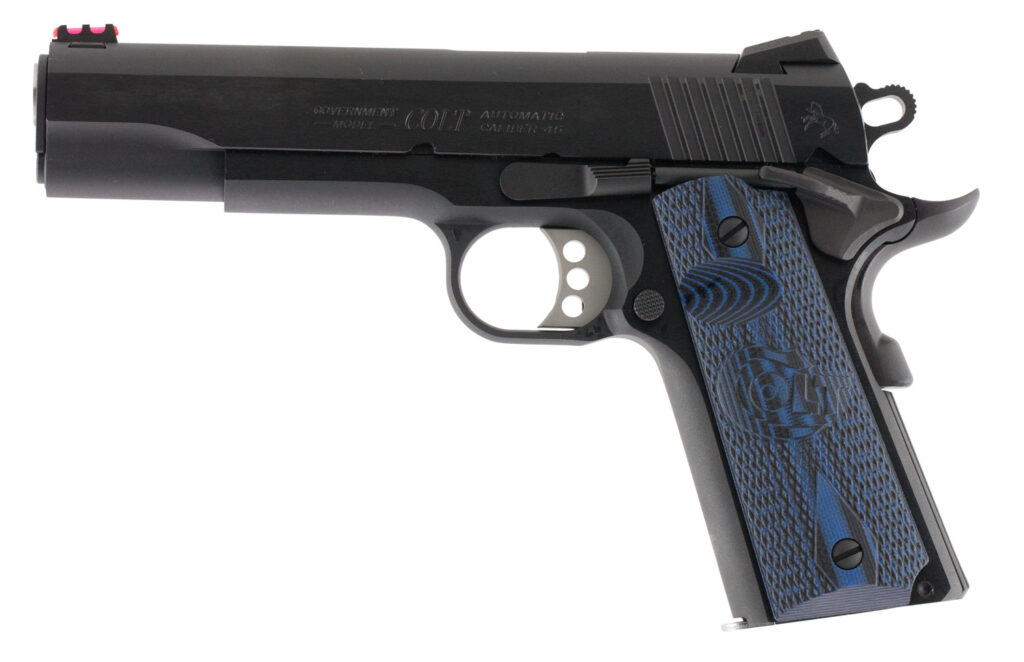 Colt Government Model Competition Series .45 ACP – 5″ National Match Barrel, Blue Finish