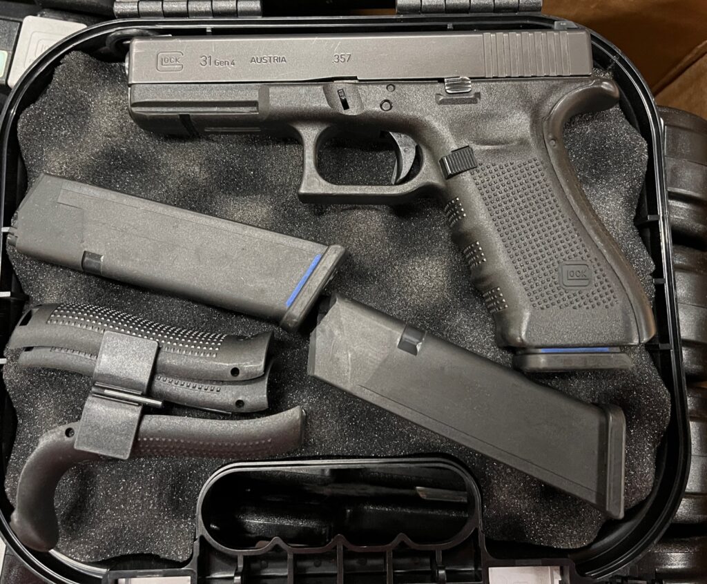Glock 31 Gen 4 357 Sig  LE Trade NS 3 mags Good