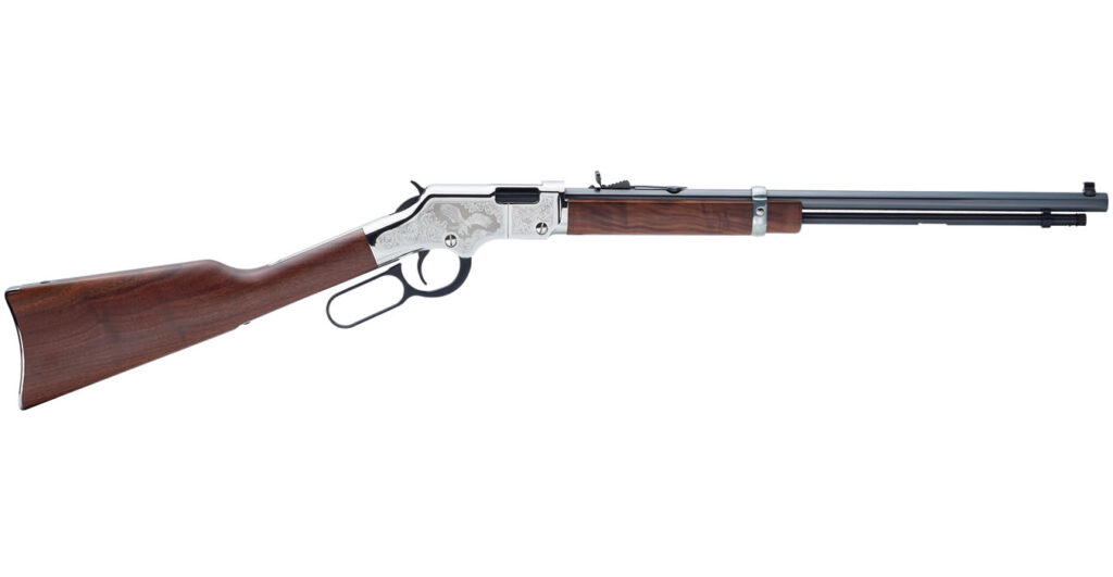 Henry Repeating Arms Silver Eagle 2nd Edition Engraved 22 LR H004SE2