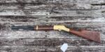 Pre Owned Henry Big Boy Deluxe 3rd Edition 44 Mag 20″ Barrel Brass Engraved H006D3 - View 3