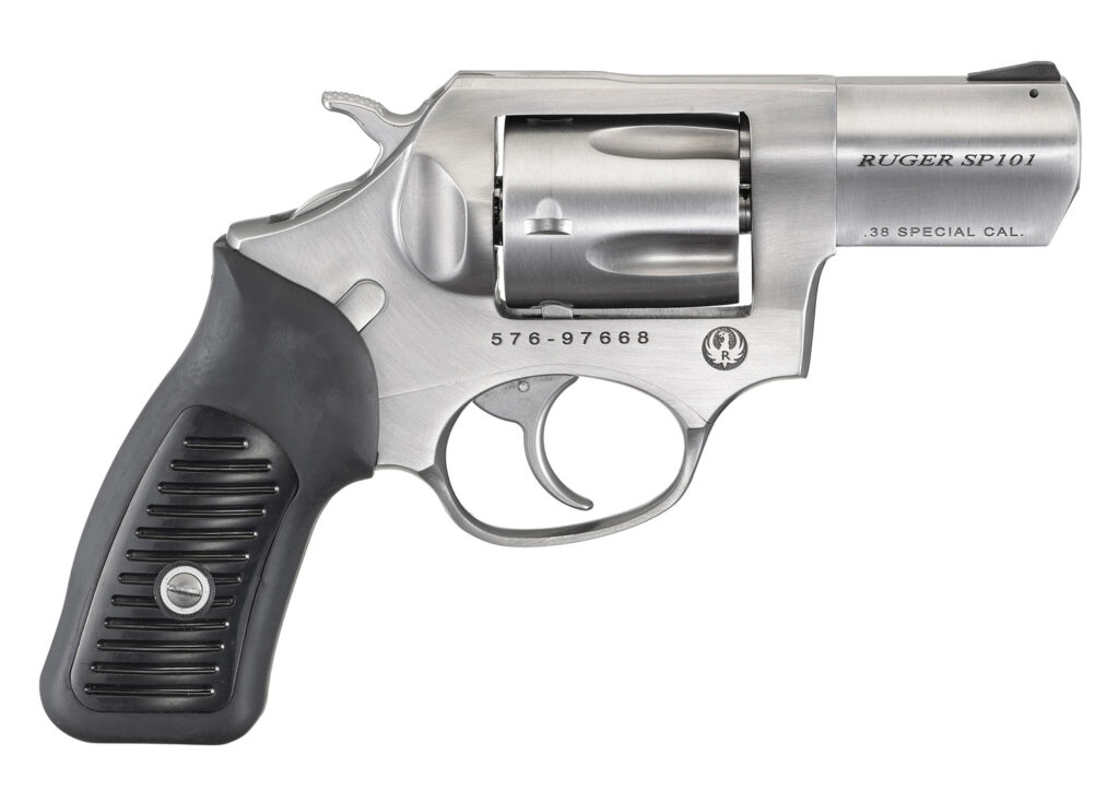 Ruger SP101 38 Spl 5-Shot Stainless Steel 2″ Barrel KSP821-C 5737