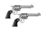 Ruger SASS Vaquero Consecutive Pair 45 Colt Stainless 5.5″ Barrel 5134 - View 1