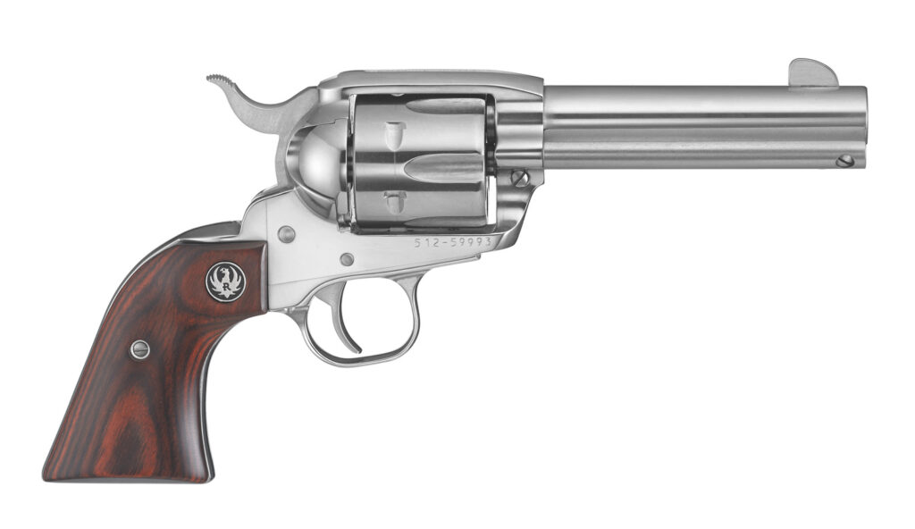 Ruger Vaquero 357 Mag Stainless Steel 4.62″ Barrel 05109 KNV-34