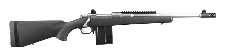 Ruger M77 Gunsite Scout 308 Stainless Steel 16″ Threaded Barrel 6829
