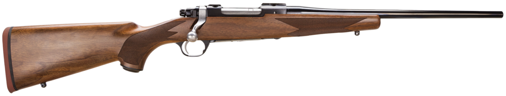 Ruger M77 Hawkeye Compact 243 Win 16″ Barrel Walnut Stock 37138
