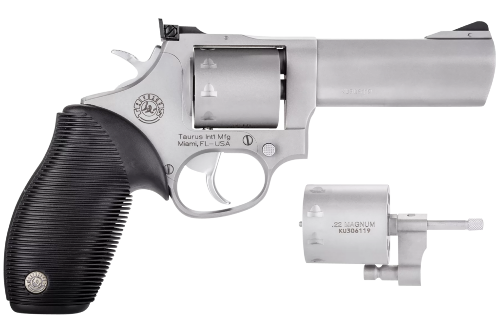 Taurus 992 22 LR / Mag Stainless 4″ Barrel 9- Shot 2-992049