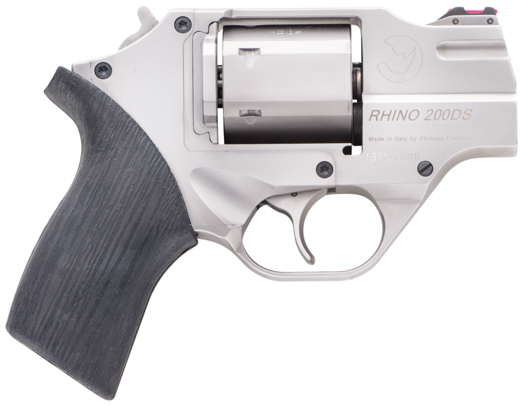 Chiappa Firearms Rhino 200DS 357 Mag Nickel 2″ Barrel 340.218
