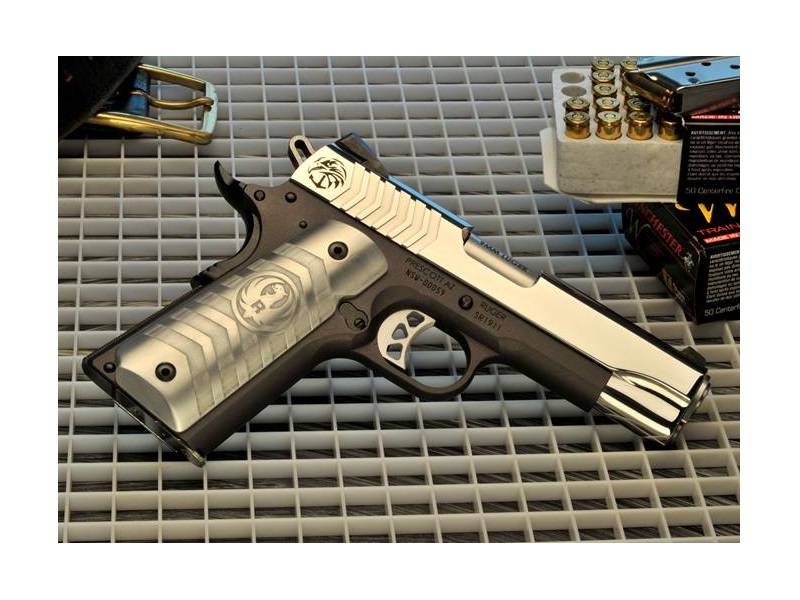 RUGER  SR1911 Commander Navy SEAL 9MM LTWT 6743