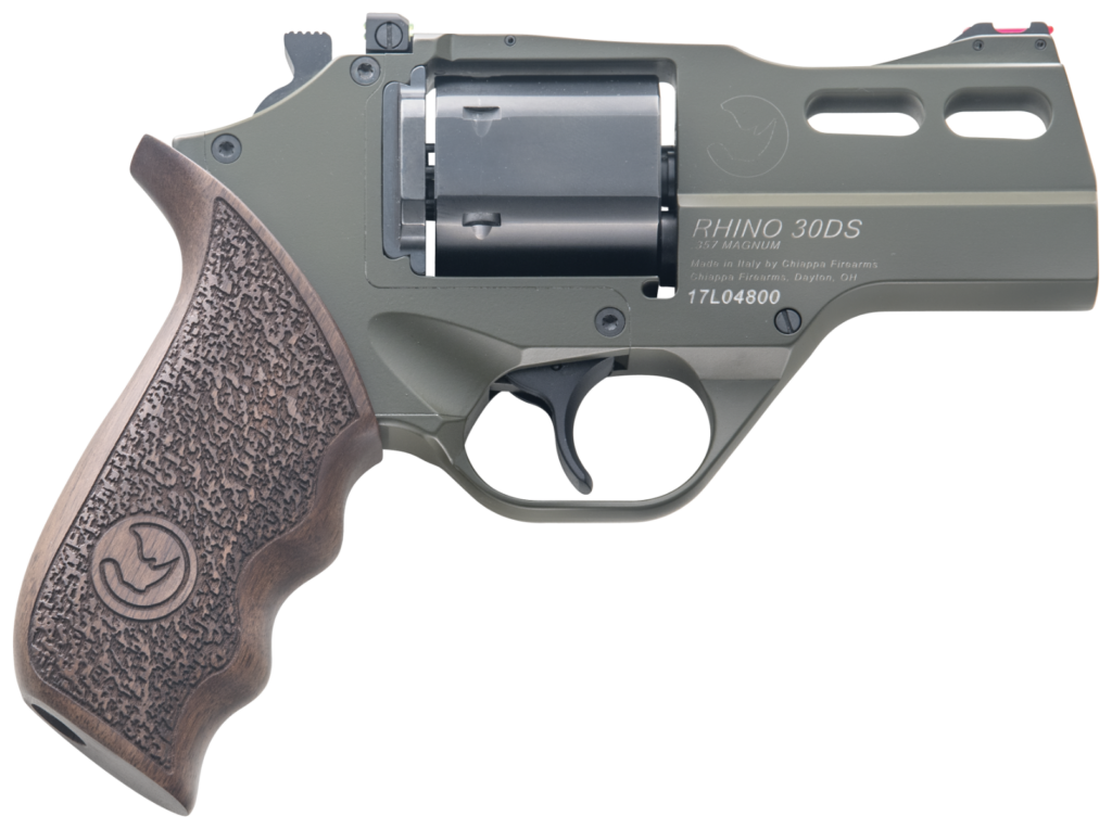 Chiappa Firearms Rhino 30DS 357 Mag OD Green 3″ Barrel 340.285