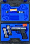 Used FN FNS-9 9mm Stainless Steel Slide 3- 17 Round Capacity Magazines 66934 - View 1