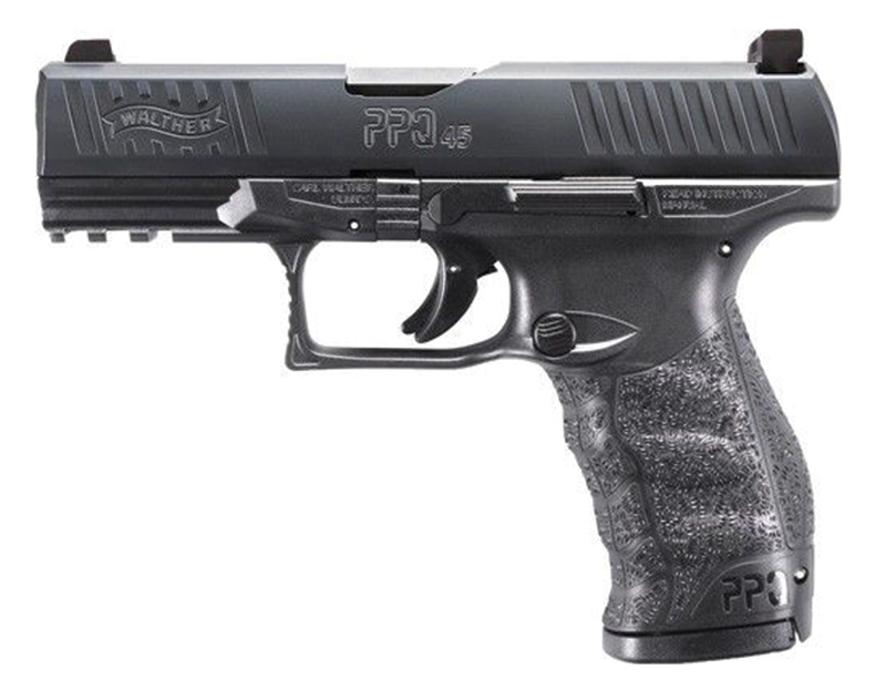 Walther Arms PPQ M2 45 ACP Tritium Night Sights 12 Round Capacity 2807076TNS