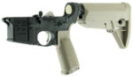 BCM LRGSTKMOD0FDE BCM Lower MOD 0 Multi-Caliber 7075-T6 Aluminum Black Cerakote Synthetic Flat Dark Earth Pistol Grip & Stock for AR-Platform - View 1