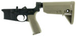 BCM LRGSTKMOD0FDE BCM Lower MOD 0 Multi-Caliber 7075-T6 Aluminum Black Cerakote Synthetic Flat Dark Earth Pistol Grip & Stock for AR-Platform - View 2