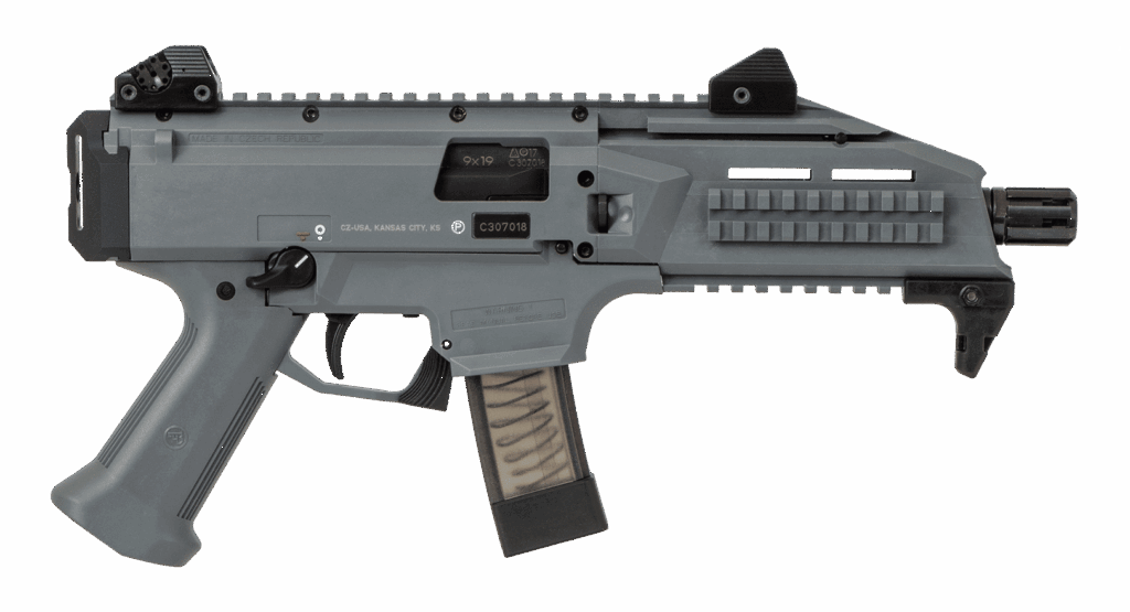 CZ USA CZ Scorpion Evo 3 S1 Battleship Grey 9mm 10rd 01356