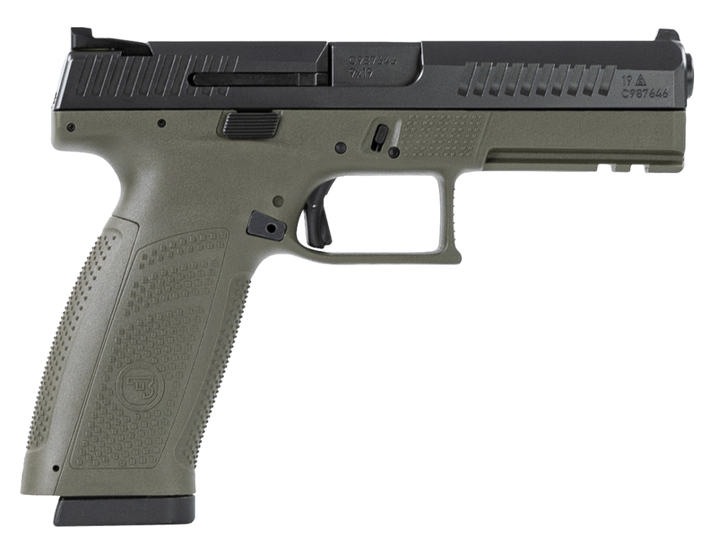 CZ P-10 C FDE Compact 9mm Night Sights 91532