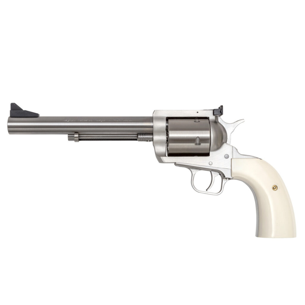 Magnum Research BFR 500 Linebaugh 7.5″ Barrel Bisley Grips BFR500LB7B