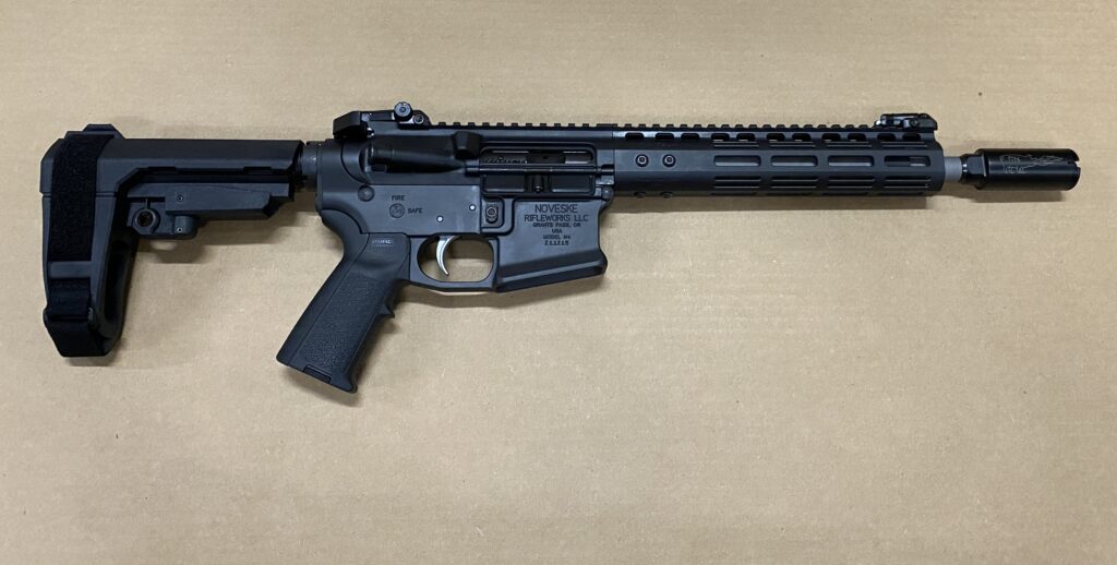 Noveske Gen 3 Shorty 556 Nato 10.5″ Barrel AR Pistol SBA3 Brace 02000779