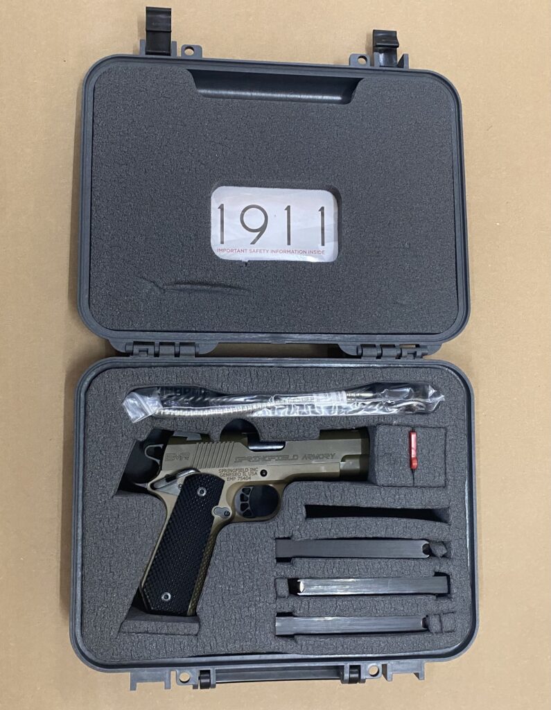 Springfield Armory EMP CCC LW Champ GRN/FDE 9mm 1911