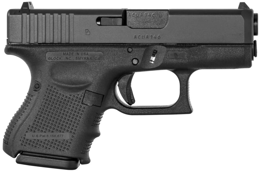 (1) Police Trade Glock 26 Gen 4 9mm Night Sights 10 Round Capacity