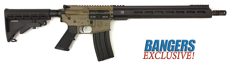 Diamondback – DB15, 300 BLK, 16″ Barrel, 15″ M-LOK Rail, Collapsible Stock, Black/FDE, 30-rd DB15YP300FDE