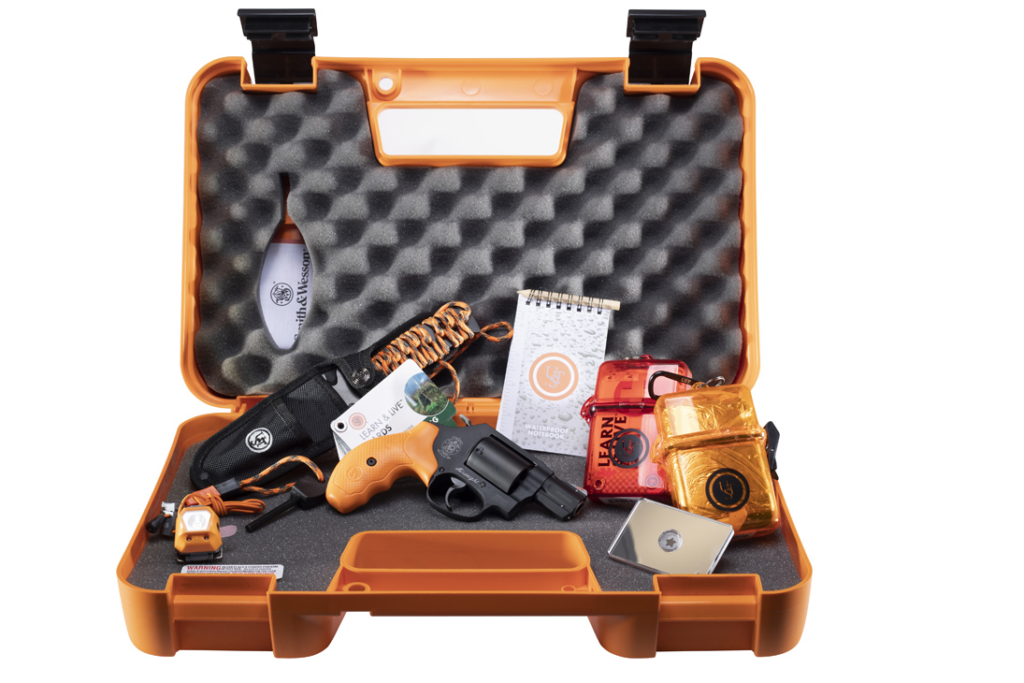 Used Smith & Wesson Model 360 357 Mag Survival Kit 12601
