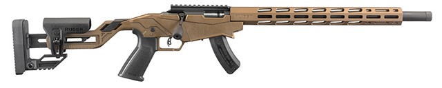 Ruger Precision Rimfire 22 LR Exclusive Burnt Bronze 18″ Barrel 8407