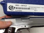 Colt Government 1911 38 Super Bright Stainless Custom Grips O2071ELC2 - View 11