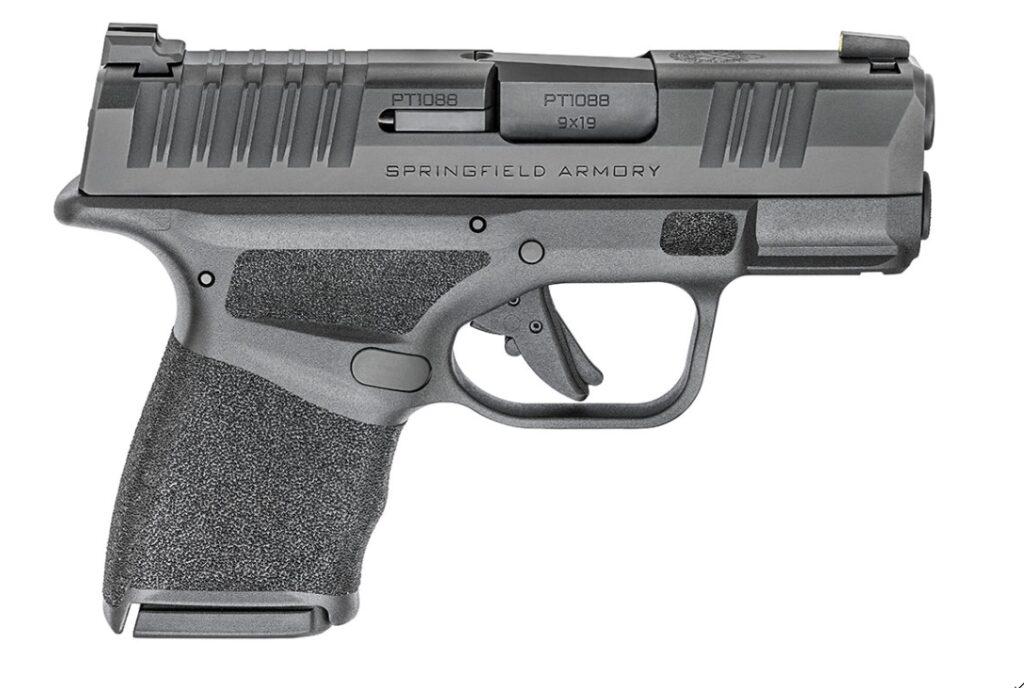 Springfield Hellcat Compact Pistol – 9mm, Optics Ready, Enhanced Grip