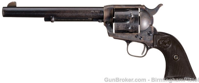 Colt .45 1st Gen SAA 7.5″ 1926 Blue Color Casehardened Single Action Army