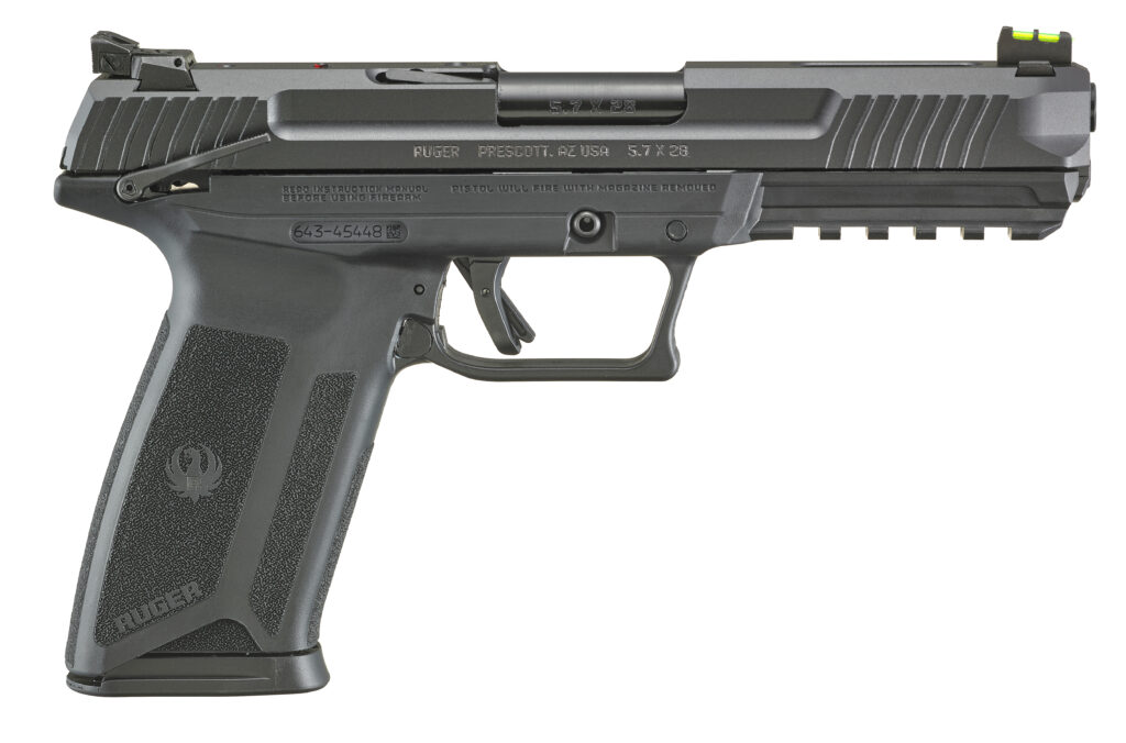 Ruger 57 5.7x28mm 5″ 20rd Five-Seven +3 Mags & Original Case 16401