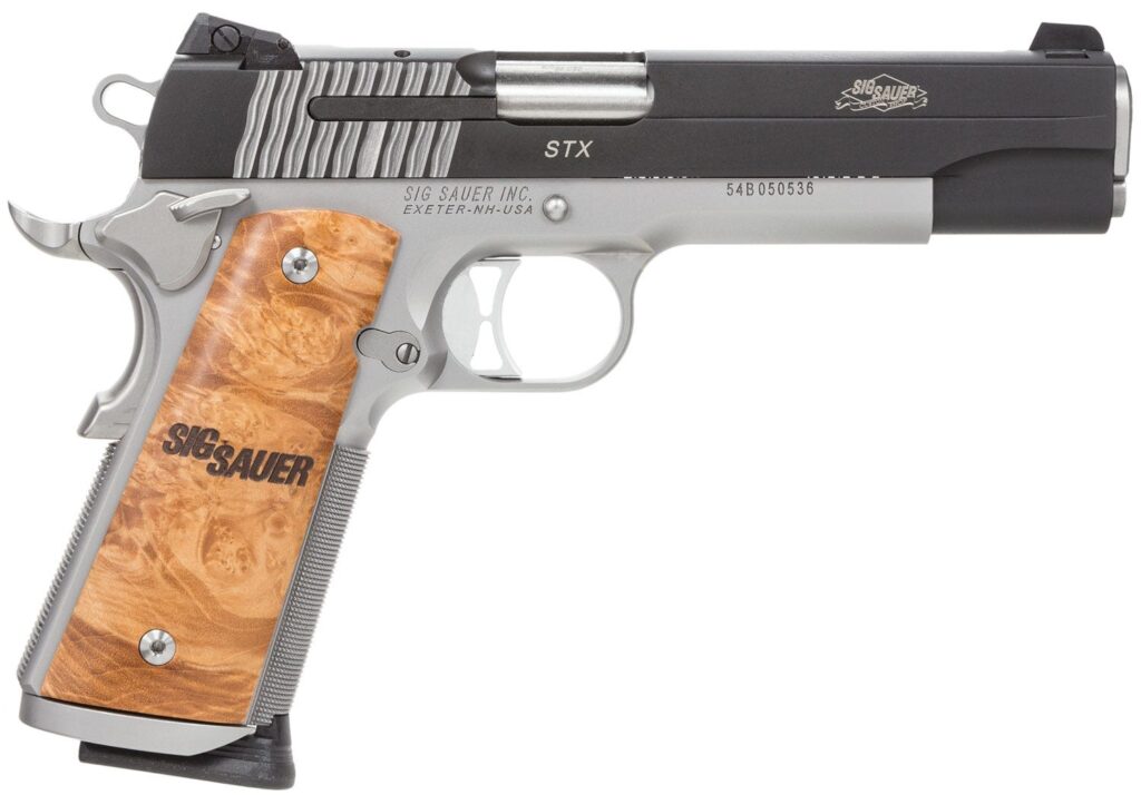 Sig Sauer 1911 STX 45 ACP 5″ Barrel Two-Tone 1911-45-STX