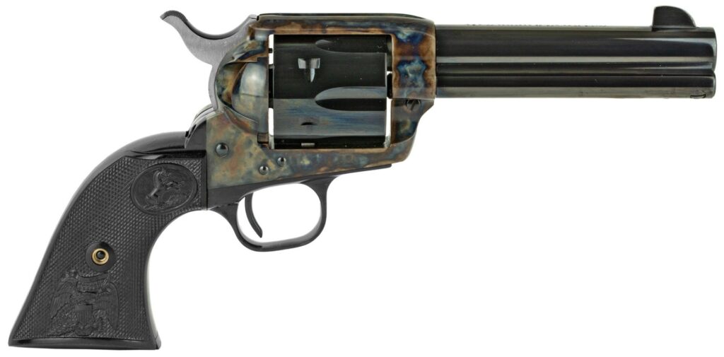 New Colt SAA Single Action Army 45 Colt Peacemaker 4.75″ Barrel Color Case Hardened P1840