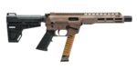 Freedom Ordnance FX-9 9mm 8″ FDE AR-9 Pistol FX9 AR9 - View 2