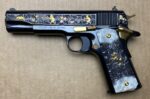 Colt Aztec Jaguar Azul 1911 38 Super 1 of 20 Limited Edition Serial #7 02991Z - View 2
