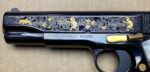 Colt Aztec Jaguar Azul 1911 38 Super 1 of 20 Limited Edition Serial #7 02991Z - View 4