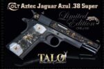 Colt Aztec Jaguar Azul 1911 38 Super 1 of 20 Limited Edition Serial #7 02991Z - View 6
