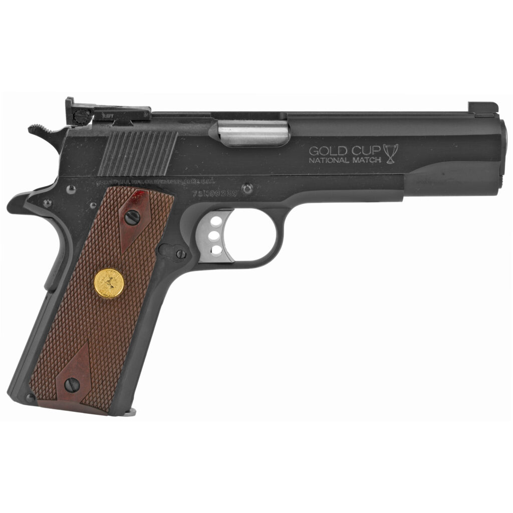 Colt 1911 Gold Cup National Match 38 Super Blued 5″ Barrel O5873A1