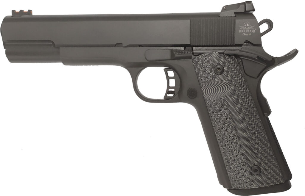 Rock Island 56636 Rock Ultra FS Combo 9mm or 22TCM9R 5″ 10+1 G10 Grip